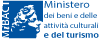 Logo del Mibac, Ministero dei Beni e delle Attività Culturali e del Turismo