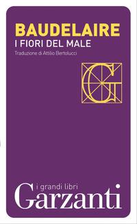 Copertina del libro I fiori del male. Testo francese a fronte