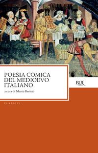 Copertina del libro Poesia comica del Medioevo italiano