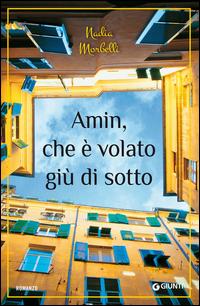 Copertina del libro Amin, che Ã¨ volato giÃ¹ di sotto