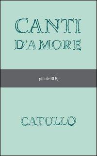 Copertina del libro Canti d'amore