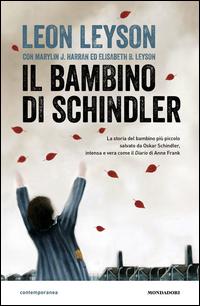 Copertina del libro Il bambino di Schindler