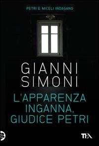 Copertina del libro L' apparenza inganna, giudice Petri