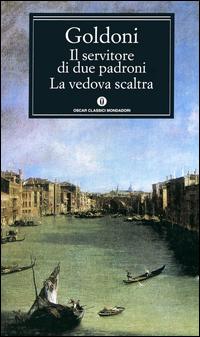 Copertina del libro Il servitore di due padroni-La vedova scaltra