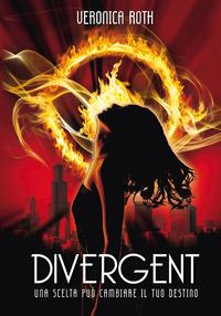 Copertina del libro Divergent