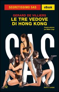 Copertina del libro Le tre vedove di Hong Kong