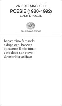 Copertina del libro Poesie (1980-1992) e altre poesie