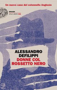 Copertina del libro Donne col rossetto nero. Un nuovo caso del colonnello Anglesio