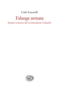 Copertina del libro Falange Armata