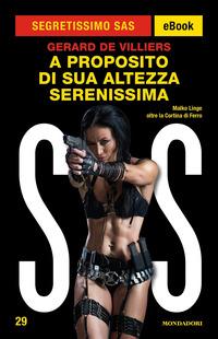 Copertina del libro A proposito di Sua Altezza Serenissima