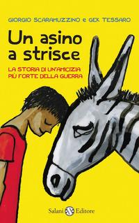 Copertina del libro Un asino a strisce. La storia di un'amicizia più forte della guerra