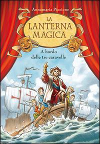 Copertina del libro A bordo delle tre caravelle