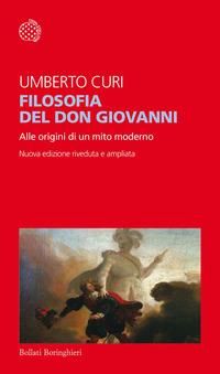 Copertina del libro Filosofia del Don Giovanni. Alle origini di un mito moderno