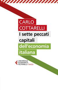 Copertina del libro I sette peccati capitali dell'economia italiana