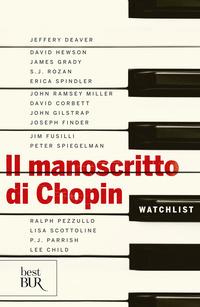 Copertina del libro Il manoscritto di Chopin