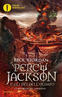 Copertina del libro La battaglia del labirinto. Percy Jackson e gli dei dell'Olimpo