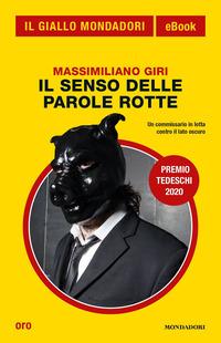 Copertina del libro Il senso delle parole rotte