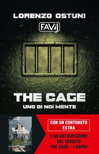 Copertina del libro The cage. Uno di noi mente