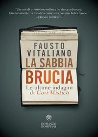 Copertina del libro La sabbia brucia. Le ultime indagini di Gori Misticò