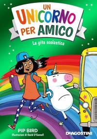 Copertina del libro La gita scolastica. Un unicorno per amico