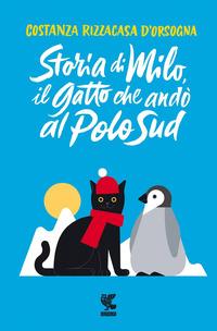 Copertina del libro Storia di Milo, il gatto che andò al Polo Sud