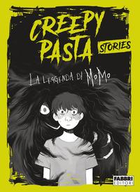 Copertina del libro La leggenda di Momo. Creepy Pasta