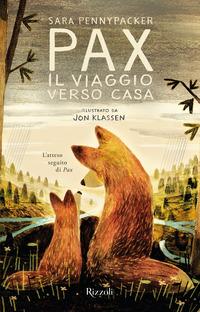 Copertina del libro Pax. Il viaggio verso casa