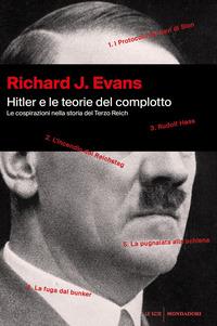 Copertina del libro Hitler e le teorie del complotto. Le cospirazioni nella storia del Terzo Reich