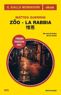 Copertina del libro Zoo. La rabbia