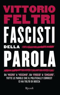 Copertina del libro Fascisti della parola