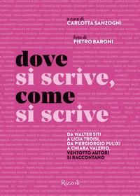 Copertina del libro Dove si scrive, come si scrive. Da Walter Siti a Licia Troisi, da Piergiorgio Pulixi a Chiara Valerio, ventotto autori si raccontano