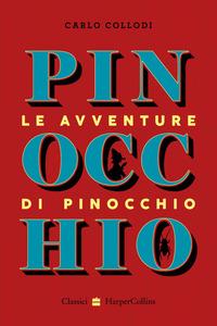 Copertina del libro Le avventure di Pinocchio