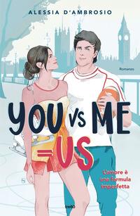 Copertina del libro You vs me = us