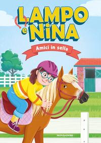 Copertina del libro Lampo e Nina. Amici in sella