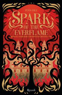 Copertina del libro Spark of the everflame. La biblioteca di Daphne